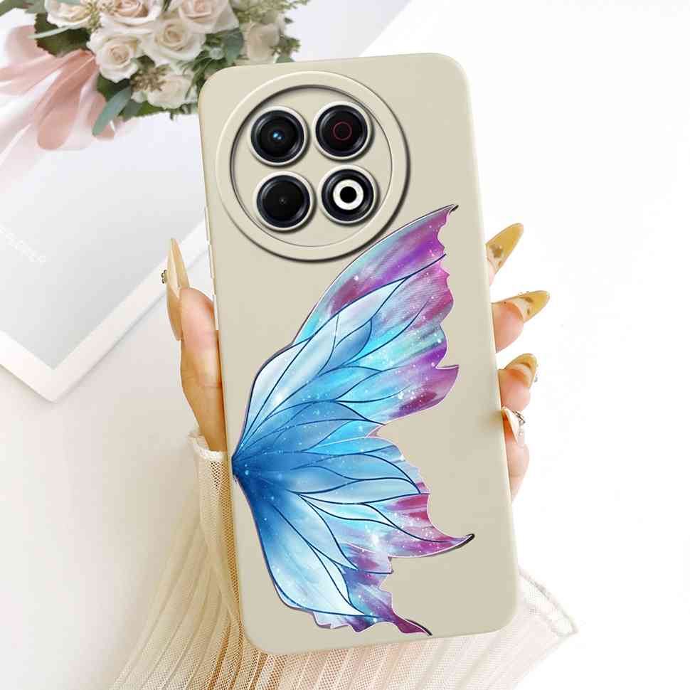 For Tecno Spark 30 Pro 4G KL7 Case Butterfly Dragon Soft Silicone Cover For Tecno Spark30 Spark 30 Pro Shockproof Phone Cases