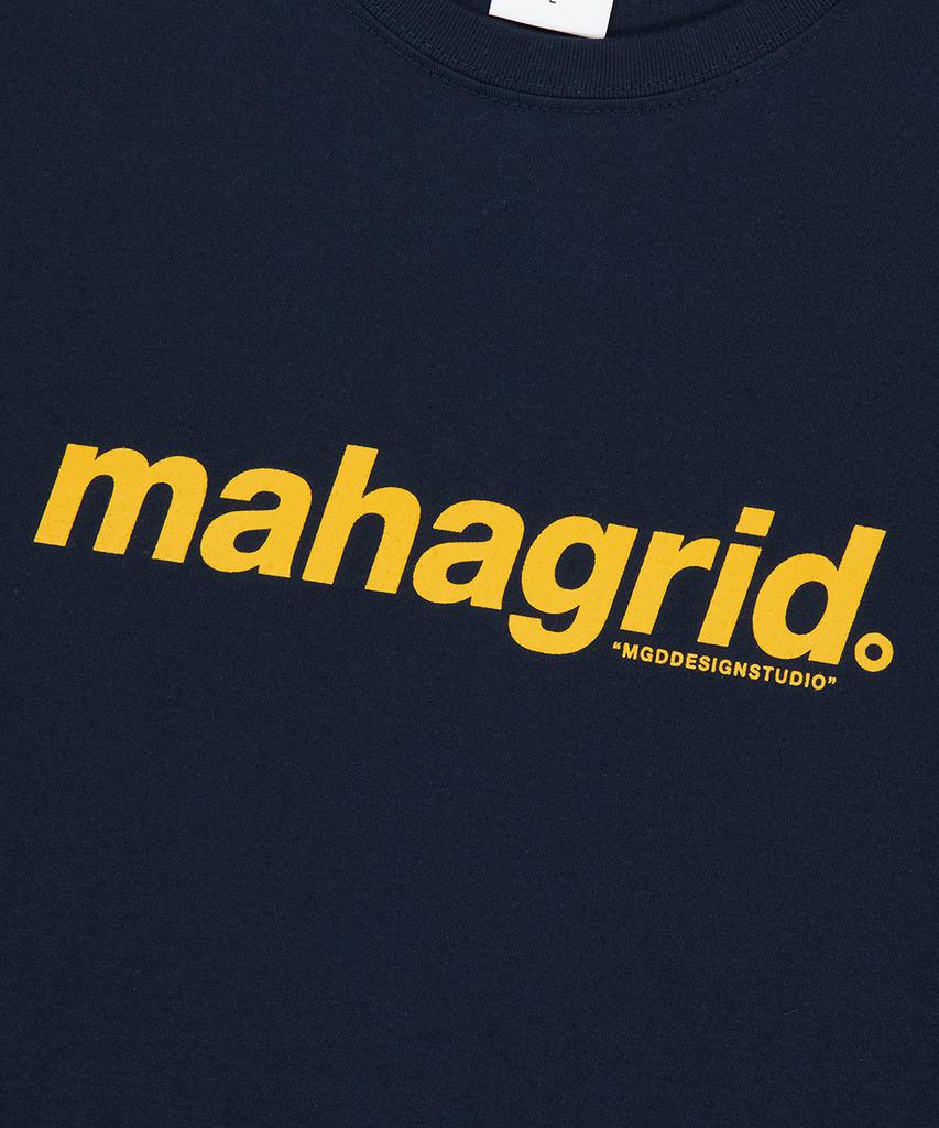 MAHAGRID Базовая футболка с логотипом Темно-синяя(Mg2Cmmt502A)
