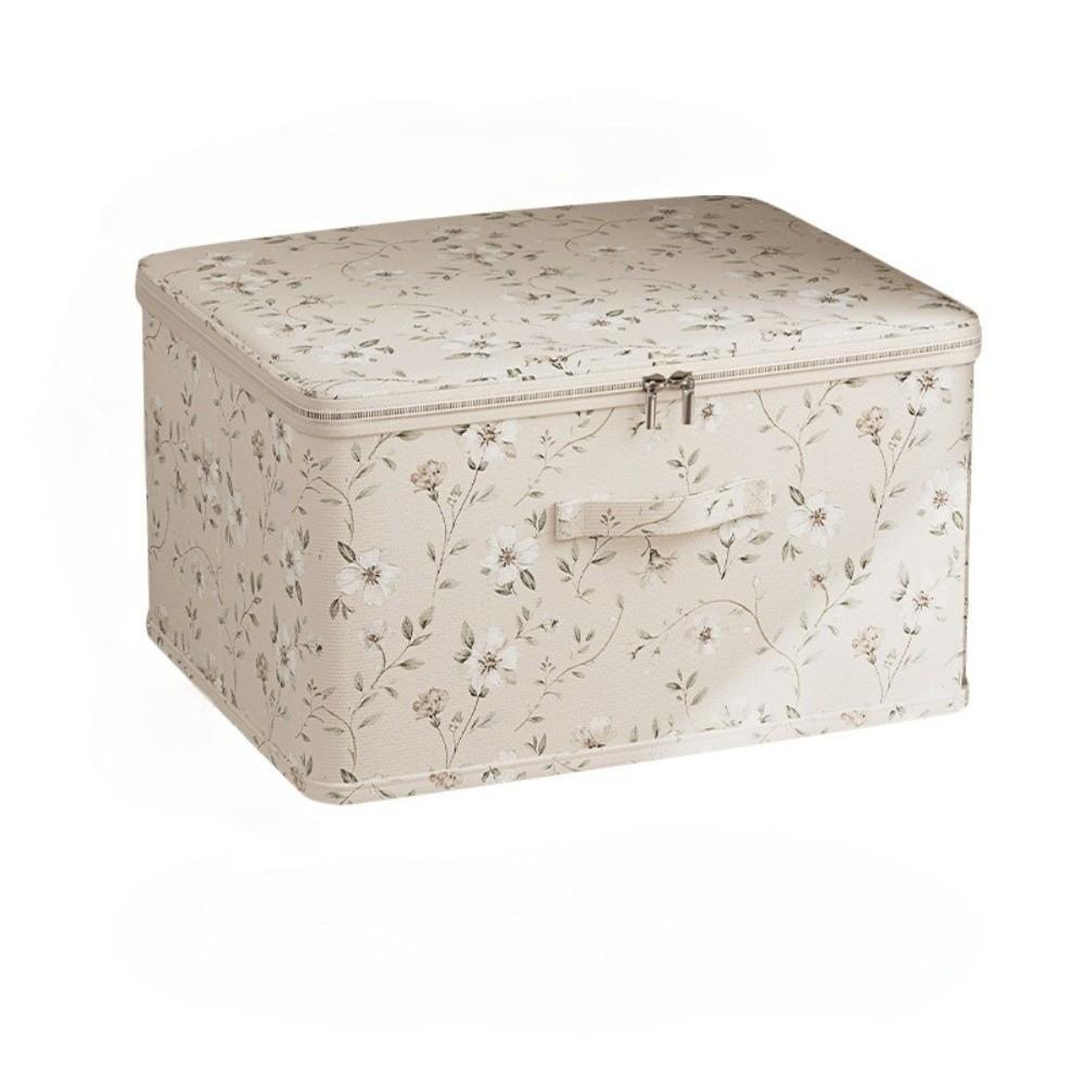 Space Saving Clothes Quilt Storage Box Washable Laundry Basket Toy Storage Box for Home
