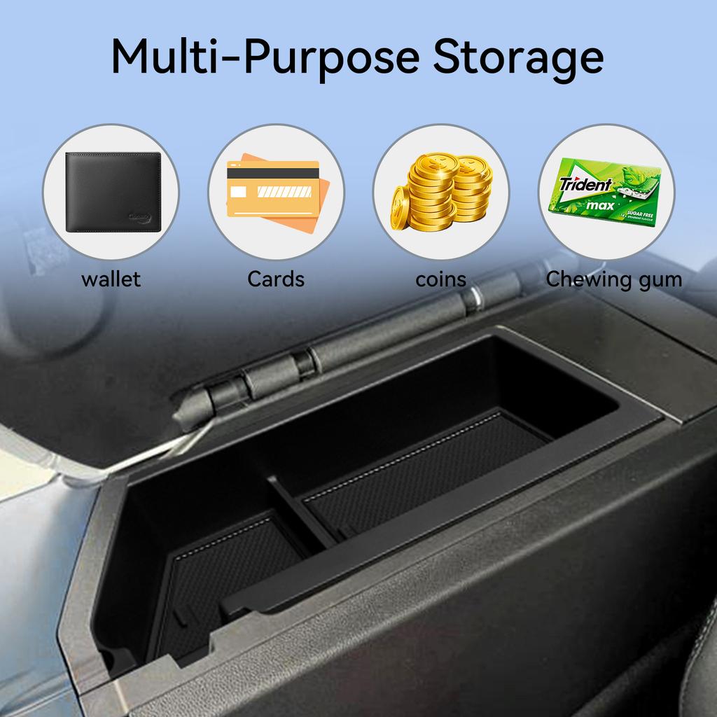 Для Chevy Chevrolet Equinox EV 2025 2025 Коробка для хранения в автомобиле Органайзер-лоток для хранения на подлокотнике центральной консоли Аксессуары для интерьера