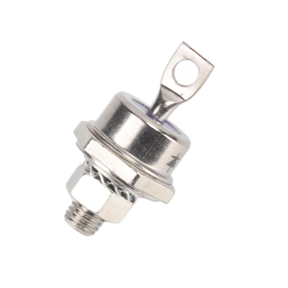 3PCS Durable 40A Diode Module Iron 1200V Rectifier Diode Module Stud Mount Easy to Install Spiral Rectifier Diode