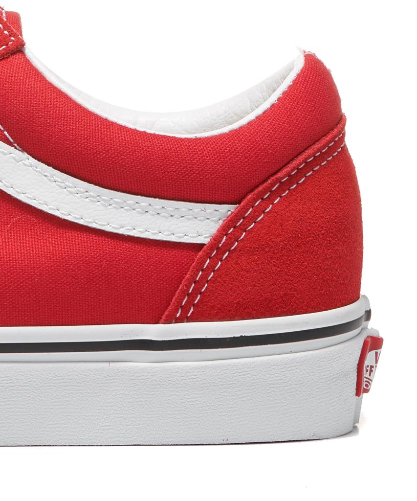 Vans Old School - Racing Red:Белый / Vn0A4Bv5Jv61
