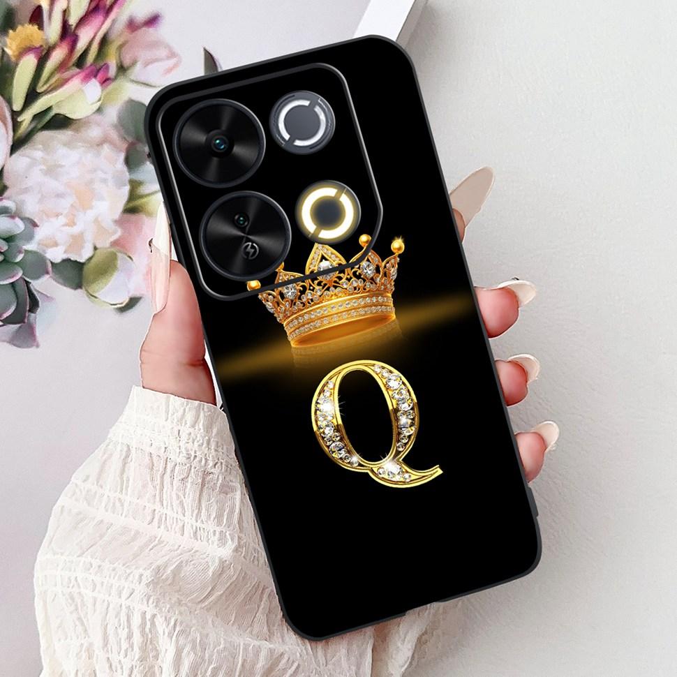 Чехол для ITEL P65 Милые буквы Силиконовый Мягкий ТПУ Задняя крышка Для ITEL P 65 P65 4G Чехол для телефона ITELP65 2024 Ударопрочный Coque Fundas