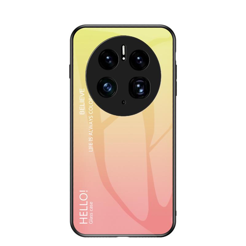 Чехол из закаленного стекла с градиентом Mate50 Pro для Huawei Mate 50 40 30 20 20X Pro Plus Mate40 Mate30 Mate20, чехлы для телефонов