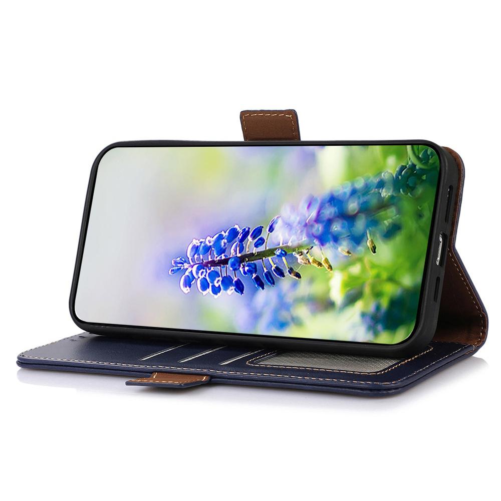 Для Xiaomi Redmi Note 15 Pro 4G (Глобальный) Чехол-кошелек из натуральной коровьей кожи с защитой от RFID, чехол для телефона