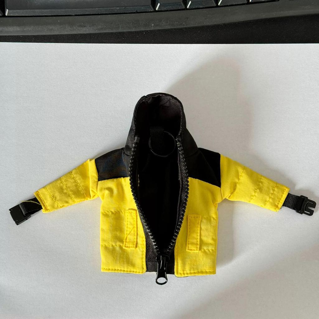 Мини пуховик брелок Компактный легкий дизайн Портативное нейлоновое кольцо для ключей для поездок на работу, путешествий, любителей активного отдыха