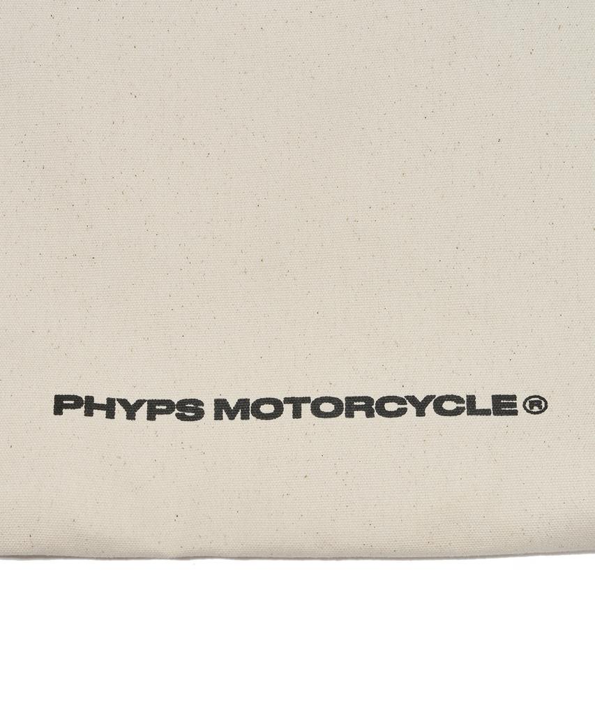 Phyps Мотоцикл Honda Ремень Холщовая сумка_Слоновая кость