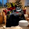 Batman Print Blanket - Soft & Comfortable, for Bedroom, Travel, Sofa, Home Decoration - Birthday Christmas Gift for Friend