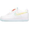 Кроссовки Air Force 1 LV8 GS Beach Kids белые ледниково-голубые многоцветные IB8890-191