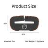 mzrdw9 Universal Car Seat Belt Buckle Cover Protector Safety Belt Anti-scratch Cover For Volvo Rdesign XC90 S60 V70 S80 S40 S90 S60