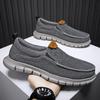 New Men Canvas Shoes Fashion Men's Casual Shoes Light Non-slip Loafer Washed Denim Flat Shoes Outdoor Sneakers
