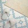 Self-Adhesive Vinyl Home Decor Element 100x50 cm Interwoven Patterns in a Grid