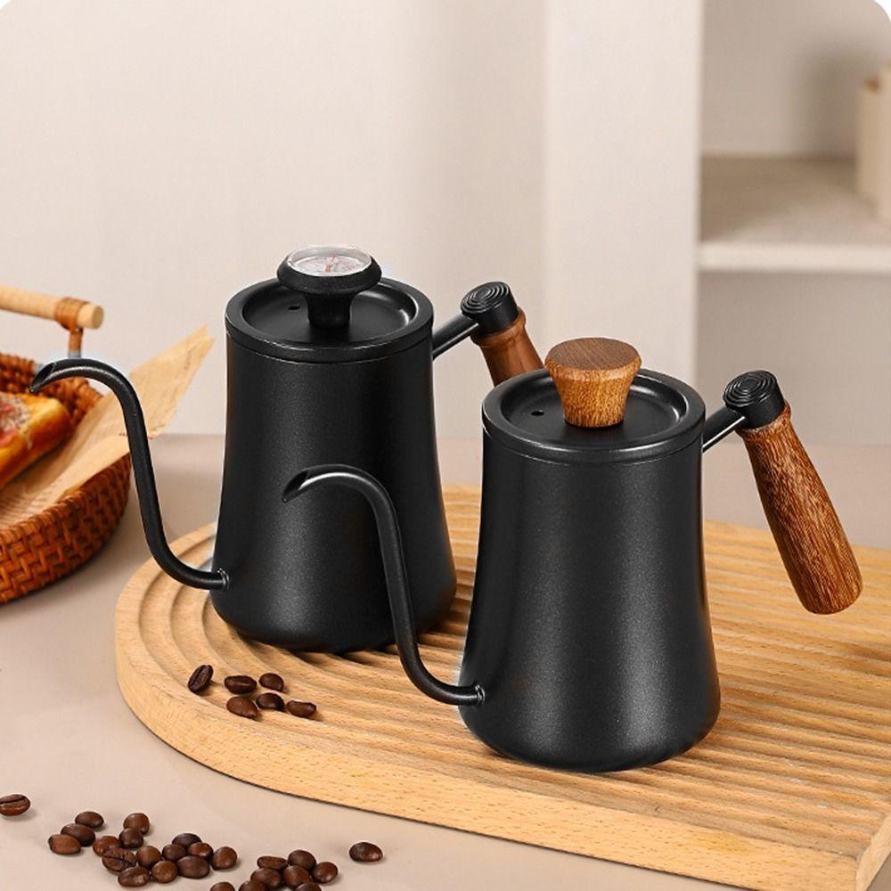 550ml/850ml Goose Neck Coffee Pot Stainless Steel Long Narrow Drip Carafe  Kitchen