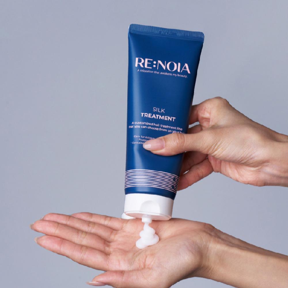 [РЕ:NOIA][Daiso] Лечение протеинами для волос 2 типа / Лечение Slik 150 мл / Лечение водой 200 мл