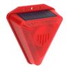 IMPACT Online Sensor Light for Dog and Pest Repellent X Solar-Powered Security, Bark, (Red 1)