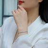 Серебряный браслет S925 Moissanite Poet Bracelet Hand Jewelry Panyu