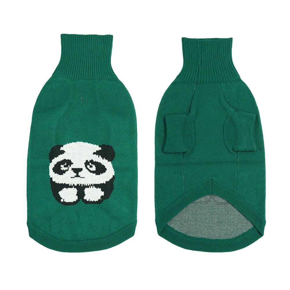 Погладьте его собачий свитер шнауцер корги маленькая собака одежда для питомцев осень и зима теплый вязаный свитер новый