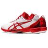 Asics V-Swift FF 3 Fabric Leather Low-Top Training Shoes Men Sneakers White Red 1053A042-101