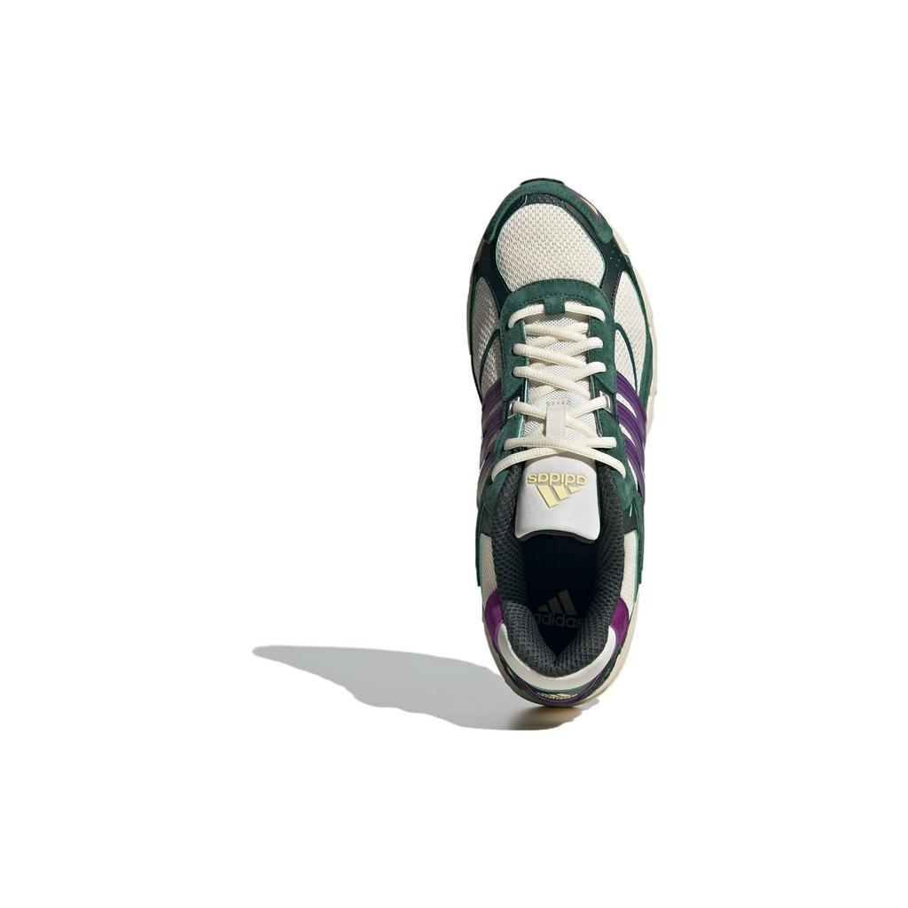 Adidas Originals Response Cl Comfortable Versatile Fabric Leather Low Top Running Shoes Unisex Sneakers White Green Purple IH2566