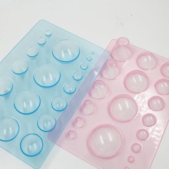 13x20 см DIY Мини Пластиковая Бумага Квиллинг Форма Полусферические Купола 3D Купол Инструмент Для Поделок