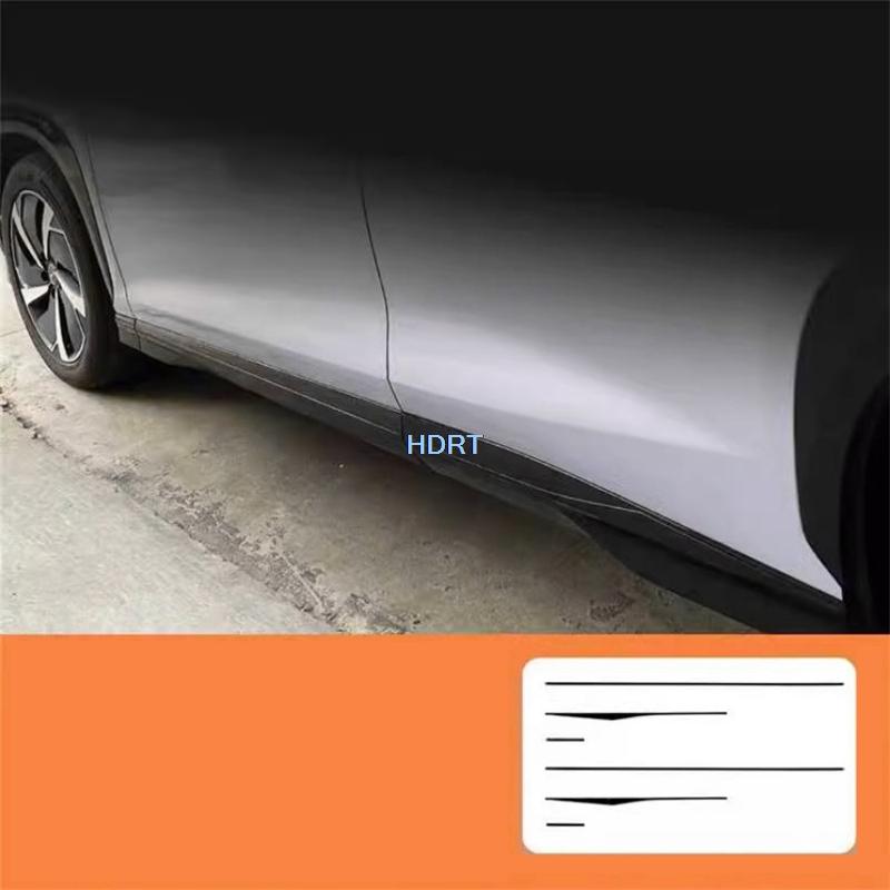 Car Style Front Bumper Rear Trunk Trim Tail Gate Door Side Skirt Edge Body Molding Cover For BYD Sea Lion 07 Sealion 7 EV 2024 +
