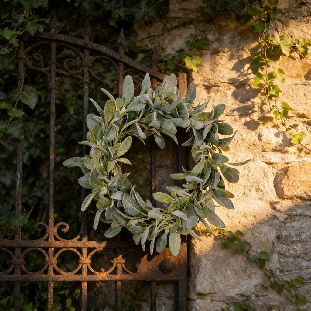 Spring And Summer Floral Wreath Door Hanging Simulation Artificial Floral Wreath Decoration Door Hanging