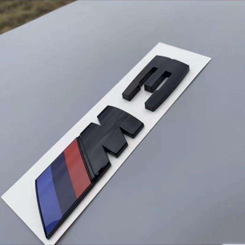 BBKI7 3D Emblem Car Fender Side Rear Trunk Badge M Logo Sticker Number Decal For BMW M1 M2 M3 M4 M5 M6 M7 Performance Auto Accessories