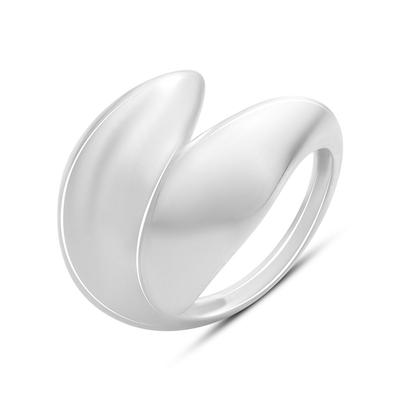 Серебряное кольцо с без камней, вес изделия 4,75 гр (2185987)