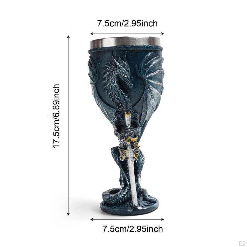 Бокал с рисунком дракона, стакан для питья, новинка, юбилей, коллекция, гравировка на смоле, настольный