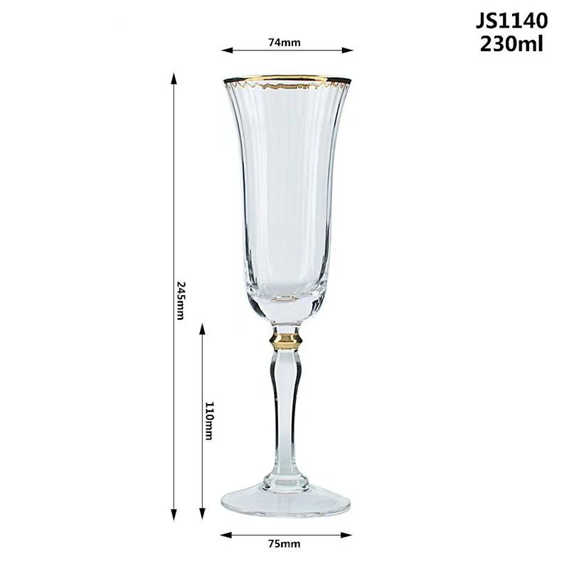 Бокал для шампанского Phnom Penh Diamond Crystal Glass Цветные стеклянные бокалы для напитков Caliz Cup Набор золотых бокалов для вина Винтажные чашки