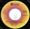 7inch Record BOBBY VINTON - Only Love Can Break A Heart AB12265 ABC Records 1977 US Pop Used