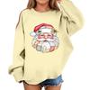 Children's Fashionable Casual Long-sleeved Loose Christmas Print Pullover Sweatshirt