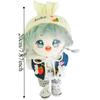 Cloth 20cm Cotton Doll Hat Dress Up Plush Doll Costume Suit Plush Doll Hat  Doll Ornament