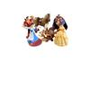  Beauty and the Beast Figurine Set of 6, 10-12 cm Resin Collectible Statues, Exquisite Gift