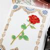 Zinc Zinc Alloy Pendant Metal Bookmark Office School Reading Book Mark Rose Bookmarks  Book Lovers