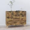 VidaXL Buffet Smoked Oak 90x30x72 Cm Engineered Wood 326821