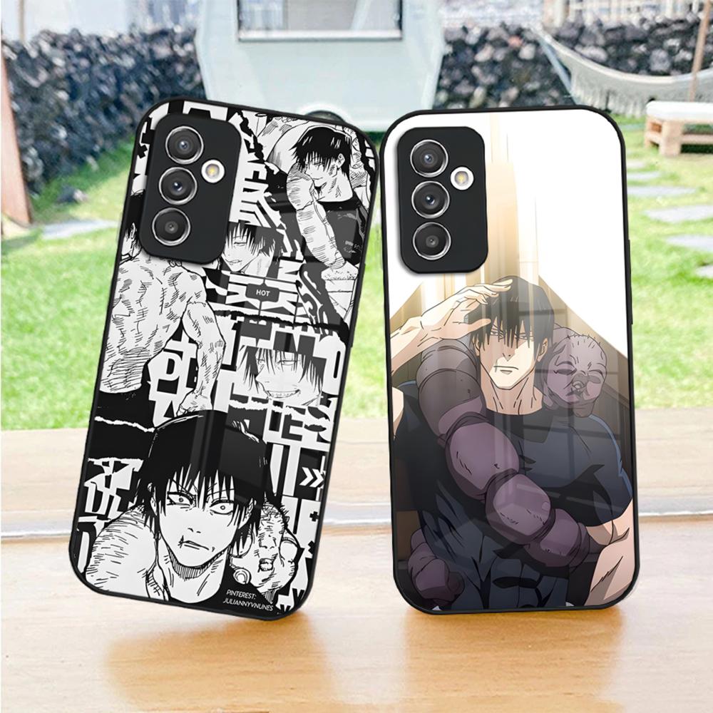 Чехол для телефона Jujutsu K-Kaisen F-Fushiguro Toji для Samsung S24 Ultra S23 S22 S20 Fe S21 Plus Galaxy A54 A34 A24 A53 Note 20
