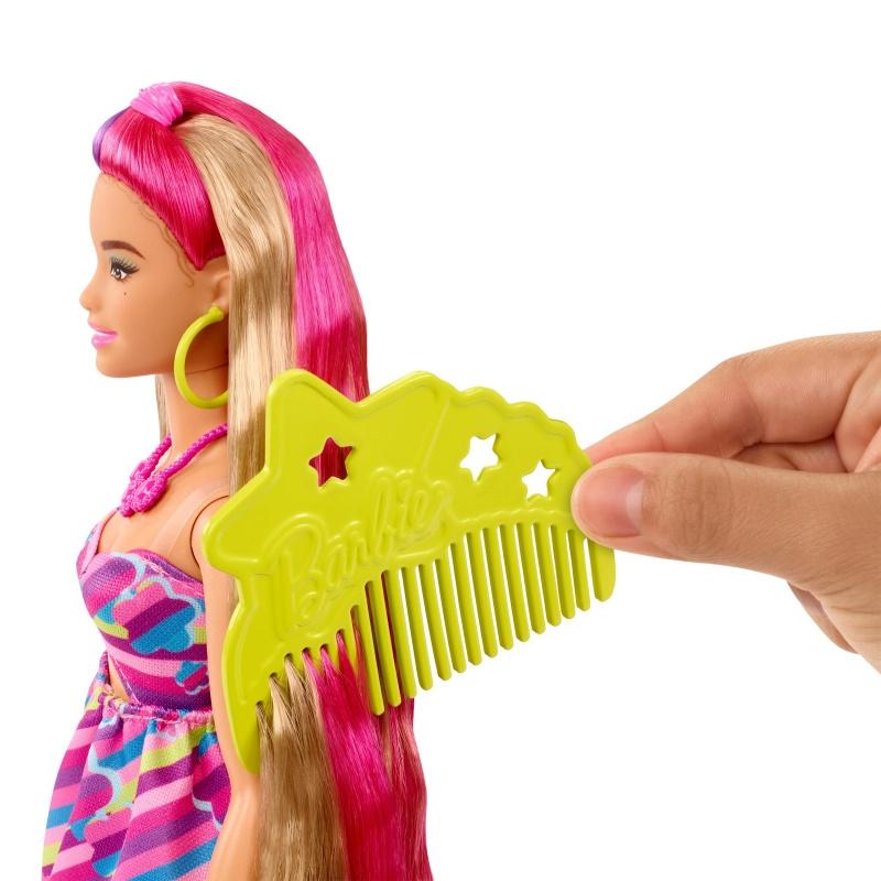 Кукла БАРБИ Totally Hair FLOWERS с длинными волосами MATTEL