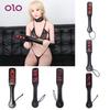 Funny Butt Paddle Spanking Double-deck Slave Sex Whip Bondage Flogger