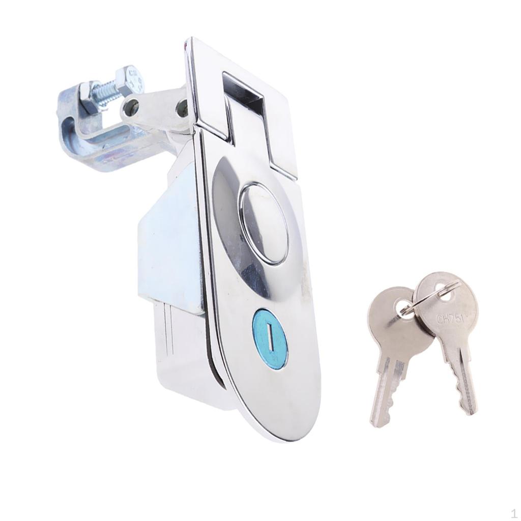 Компрессионные замки, ручка-защелка с ключами - БОЛЬШОЙ ящик для инструментов Horsebox, ящик для инструментов, кемпер, грузовик с прицепом, 4WD