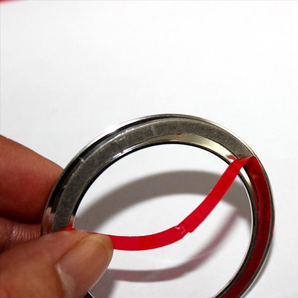 Автомобильный Стайлинг Руль Логотип Эмблемы Кольцо Украшения Наклейка Для Octavia 2 a 7 a7 a5 Rapid Fabia Superb Автомобильные Аксессуары