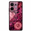 Для Vivo V60 5G Стеклянный чехол Расписной Цветочный Жесткий Закаленное Стекло Задняя Крышка Чехол Для Vivo V60 2025 Чехлы для Телефона 6.77" V2511 Корпуса