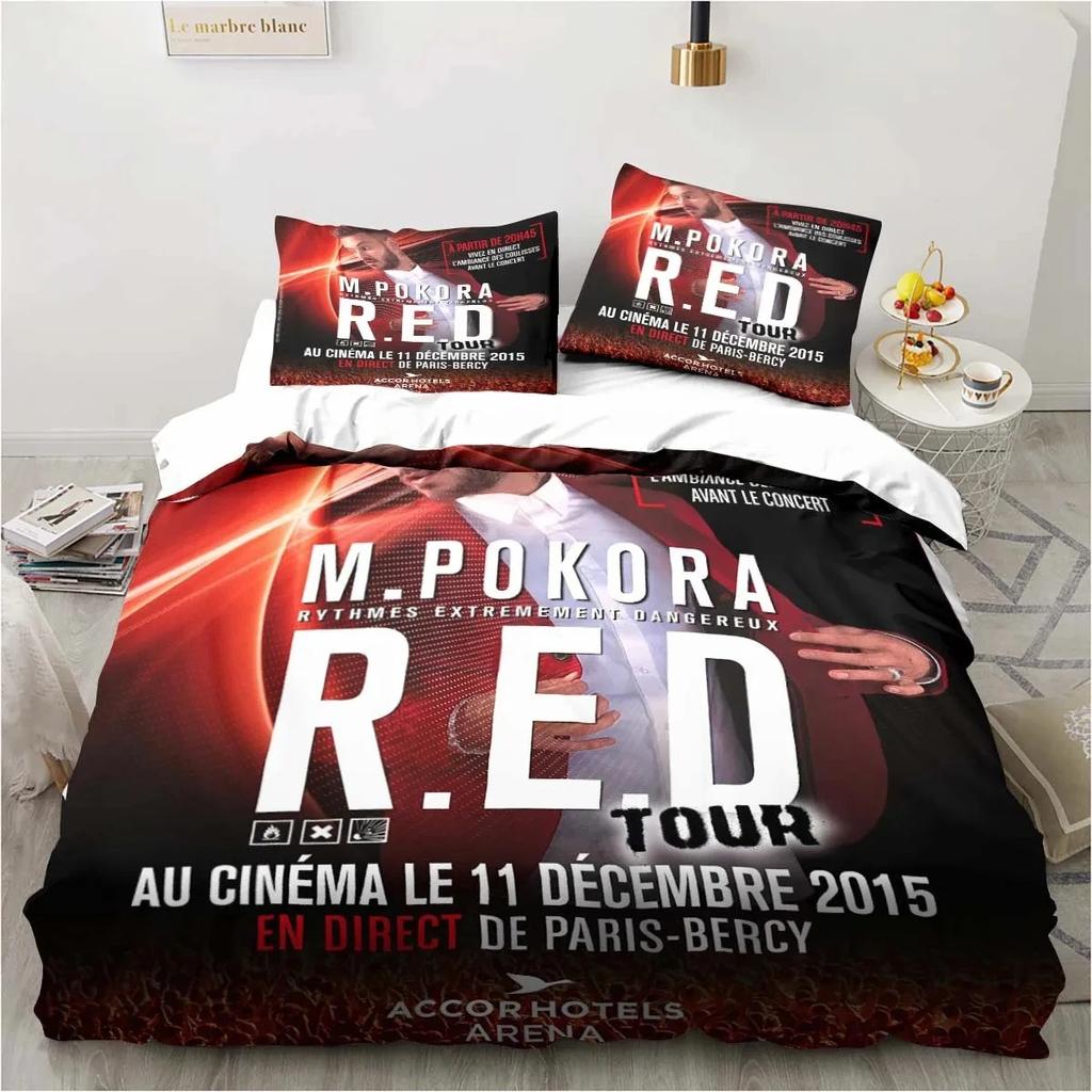 3D-печать Singer M. Постельный комплект Pokora Пододеяльник Одеяло Комплект для кровати Пододеяльник Наволочка, Размер Кинг Квин Твин Мальчики Девочки Взрослый