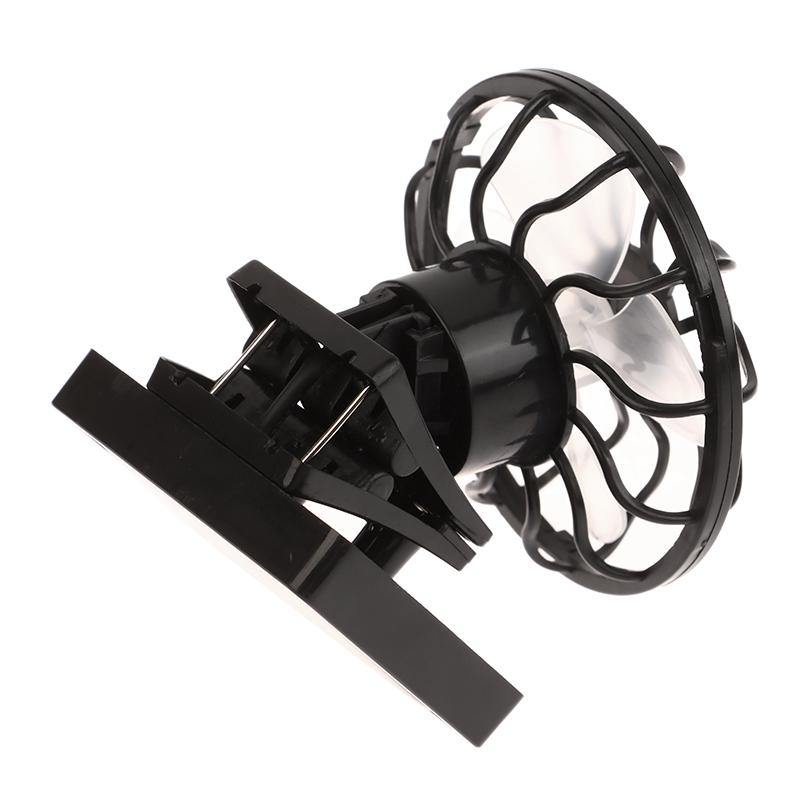 Portable Clip On Cap Fan Mini Solar Powered Fan Summer Hat Cap Clip Cooler Fan Outdoor Picnic Camping Hiking Wilderness Fans
