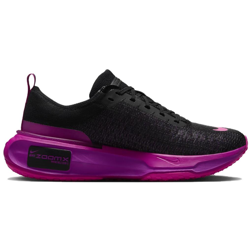 Nike ZoomX Invincible Run 3 Black Vivid Grape Sneakers Casual DR2615-006