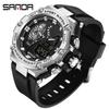 New Electronic Watch Hundred Beasts Green Light Waterproof Fashion Trend Black Technology Multi -functional Shock -proof Men's Watch