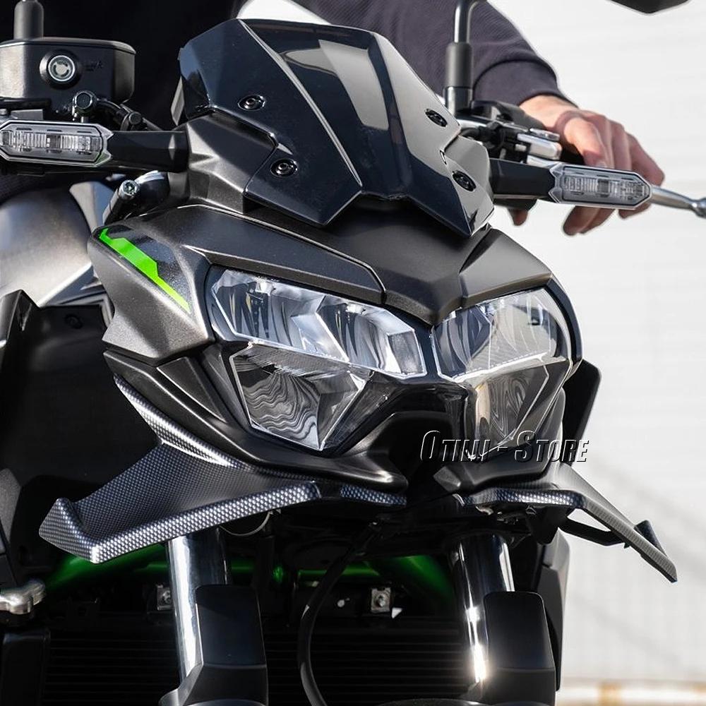 Спортивные передние спойлеры-дефлекторы для мотоцикла KAWASAKI Z650 z650 Z 650 2021-2025
