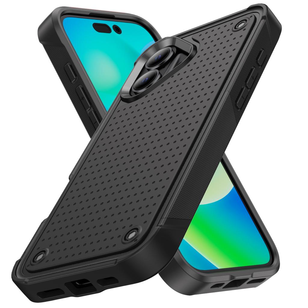 Матовый чехол с защитой от падений для Iphone 17 Pro Max 17 Air 16 15 Plus iphone14 12 13 14 Pro Iphone17 Iphone16 Двухслойные чехлы