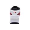 Кроссовки для баскетбола Li Ning Leather Basketball Culture, износостойкие, дышащие, высокие, в стиле ретро, женские, белые, красные, ABCS066-3