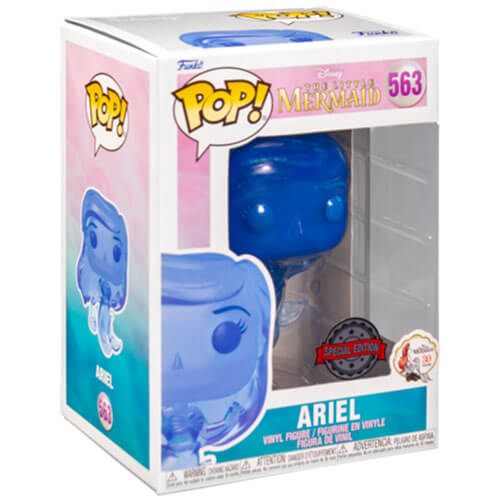 Русалочка Ариэль с синей полупрозрачной сумкой Pop! винил